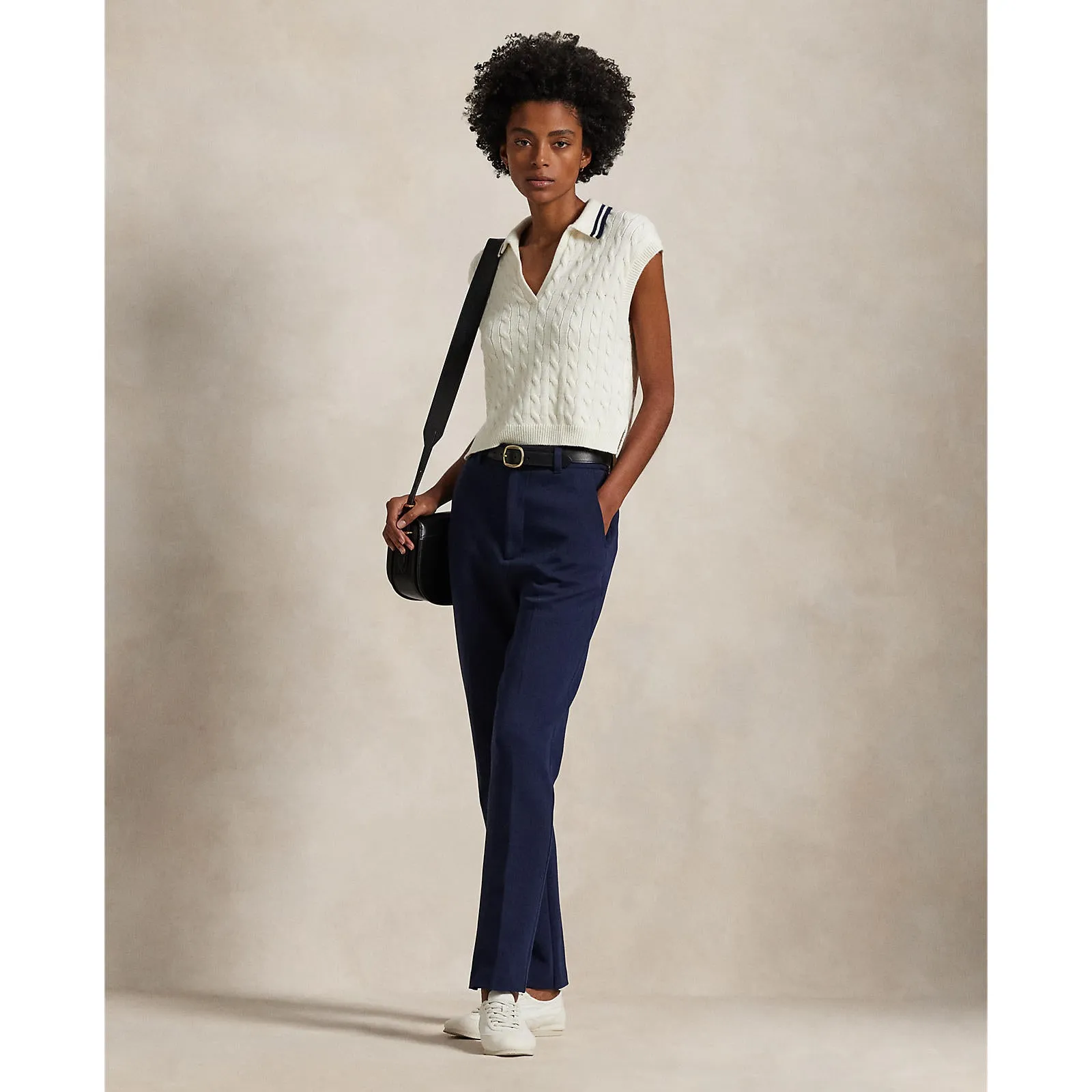Special Offer Walk Loud Rlx Ralph Lauren Women'S Double Knit Golf Pants - Refined Navy