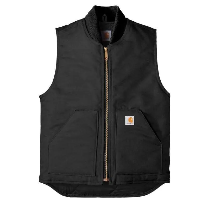 Carhartt - Men'S Duck Relaxed Fit Vest Made to Move Lead with Style