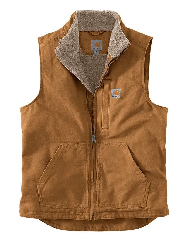 Carhartt - Men'S Loose Fit Sherpa-Lined Mock Neck Vest Gear Up and Go Mother's Day Sale