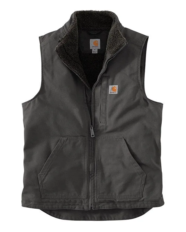 Carhartt - Men'S Loose Fit Sherpa-Lined Mock Neck Vest Dress from the Feet Up