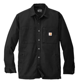 Carhartt - Men'S Rugged Flex Relaxed Fit Fleece-Lined Shirt Jac Halloween Sale Lead with Style