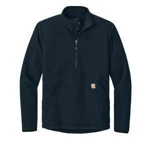 Carhartt - Men'S Textured 1/2-Zip Fleece Jacket Own the Streets Define Your Own Way
