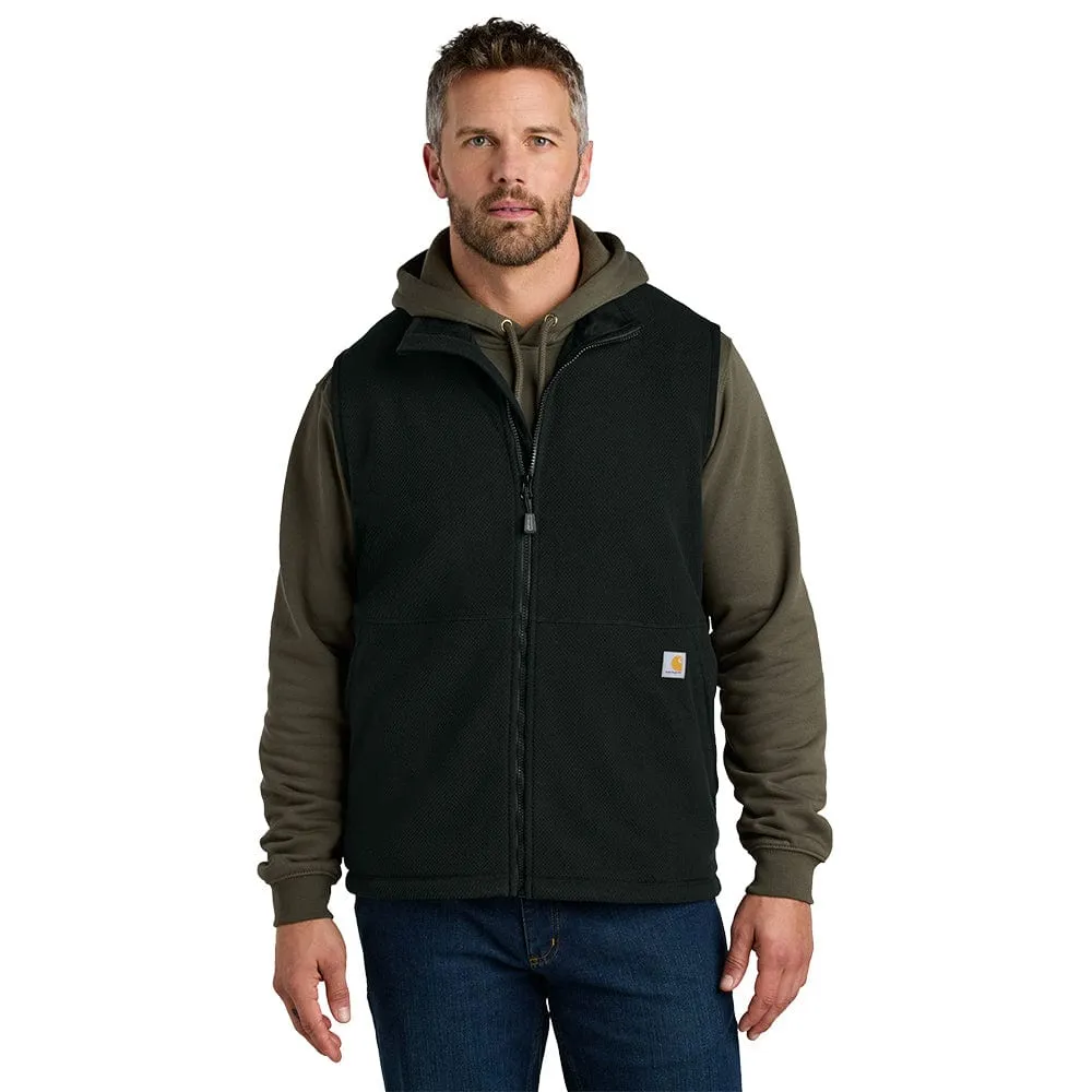 Carhartt - Men'S Textured Fleece Vest Steal New Year's Eve Sale