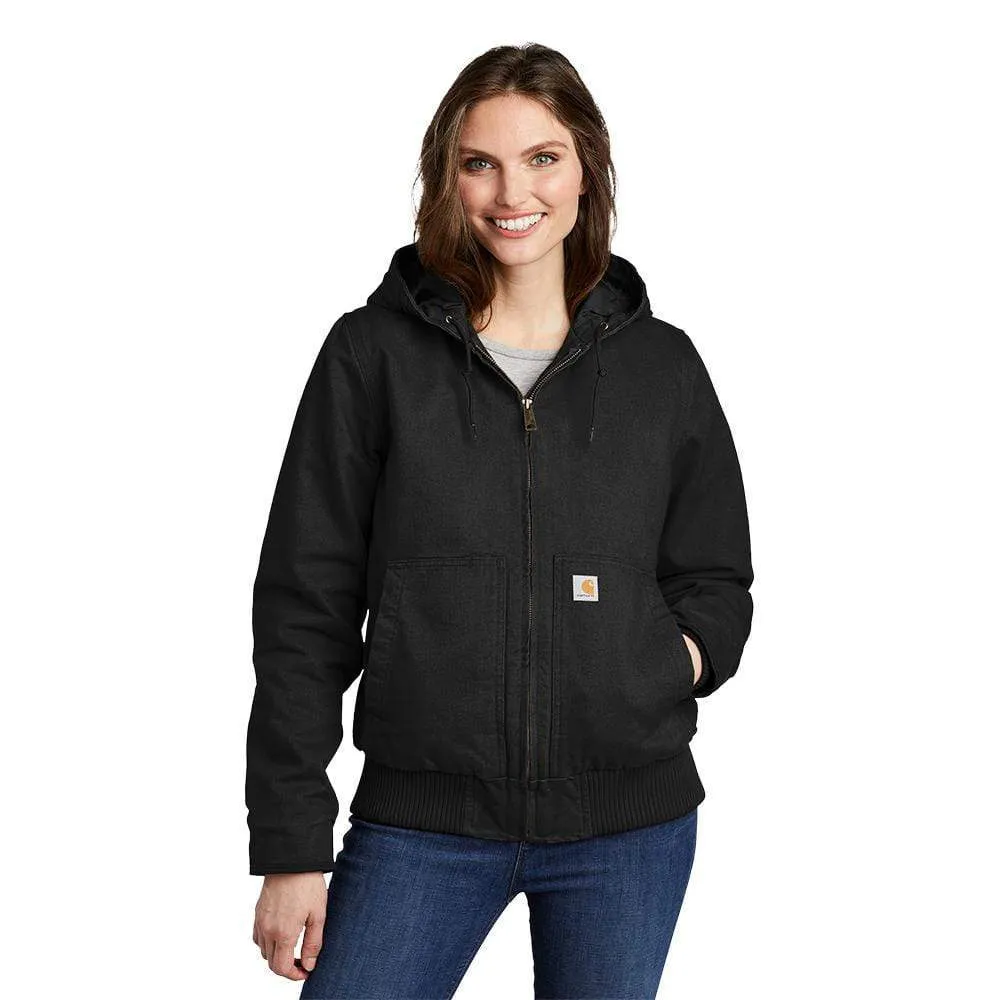 Own the Streets Stride with Confidence Carhartt - Women'S Washed Duck Loose Fit Active Jac