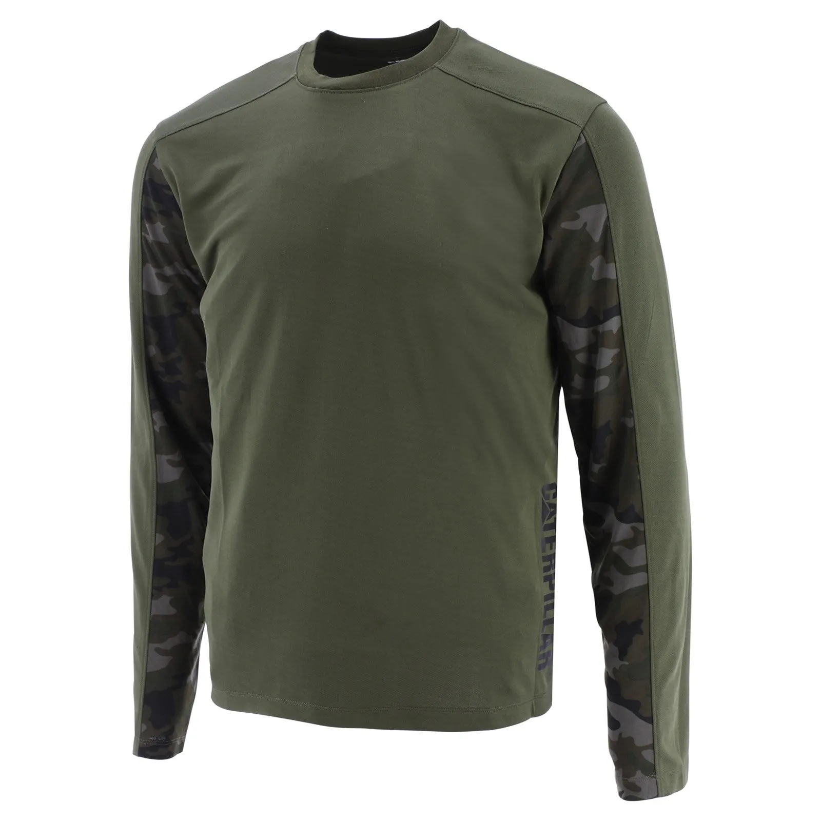 Caterpillar Coolmax Long Sleeve Tee Breathable Work Shirts