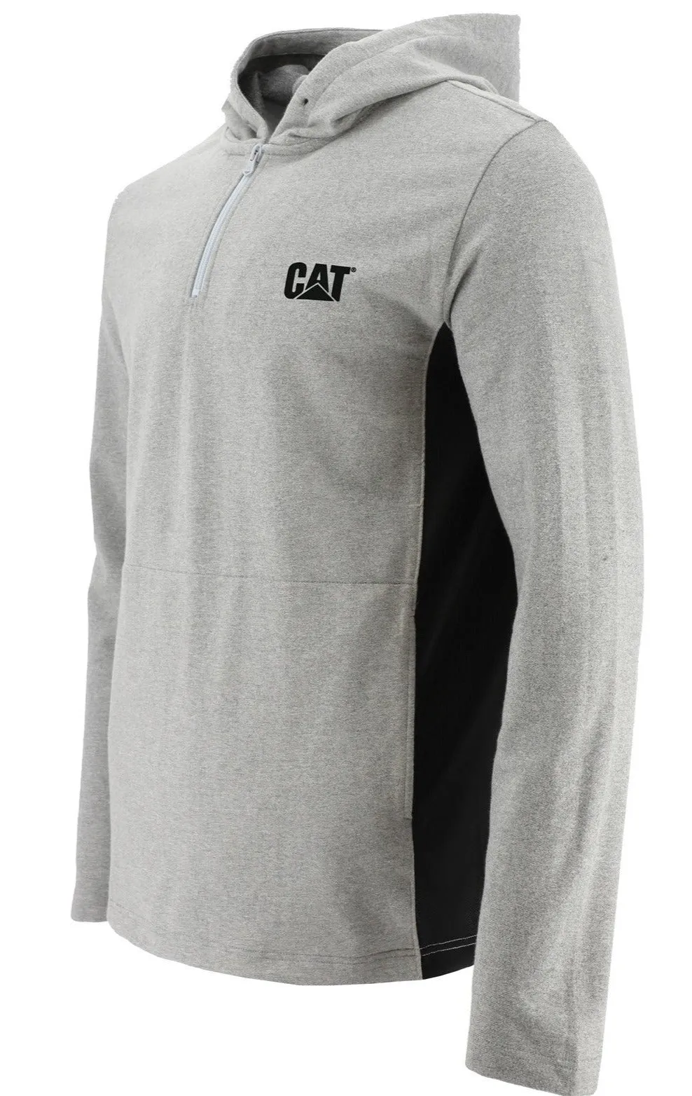 Caterpillar Coolmax Quarter Zip Hoodie Hooded Sweatshirts Men
