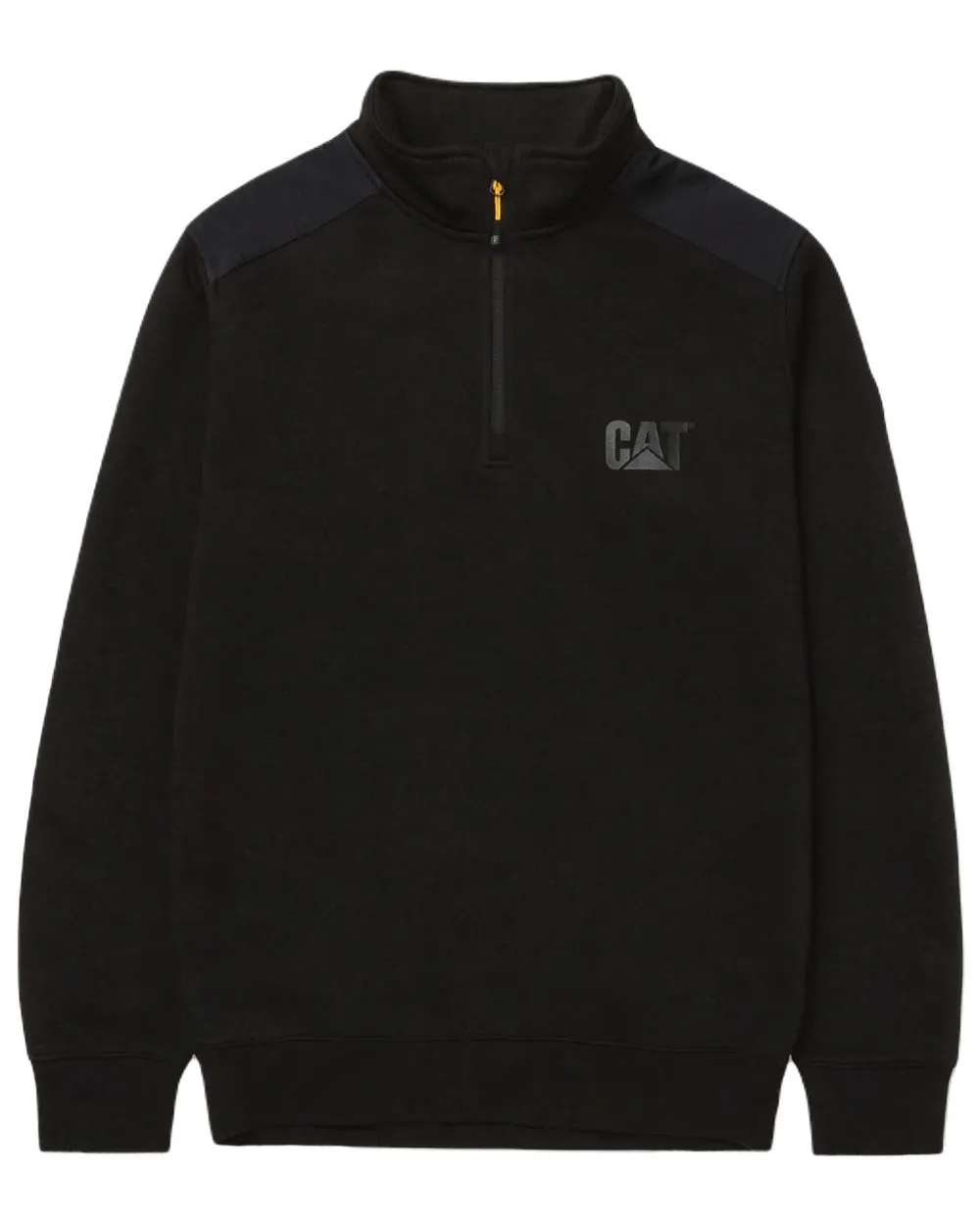 Caterpillar Essential Quarter Zip Sweatshirt Cotton Crew Sweatshirts