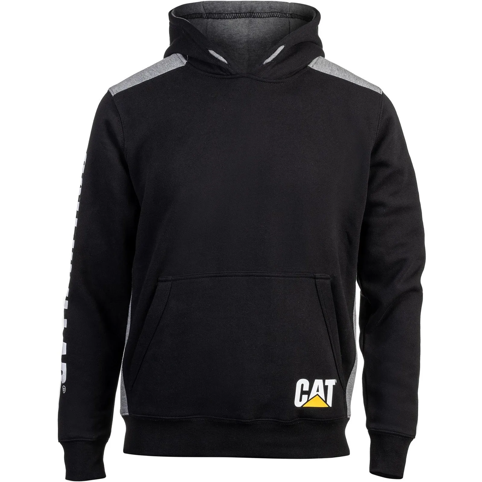 Caterpillar Logo Panel Hooded Sweatshirt Hooded Sweatshirts Men