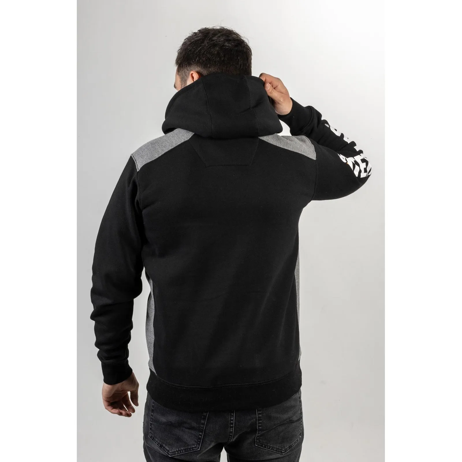 Caterpillar Logo Panel Hooded Sweatshirt Hooded Sweatshirts Men
