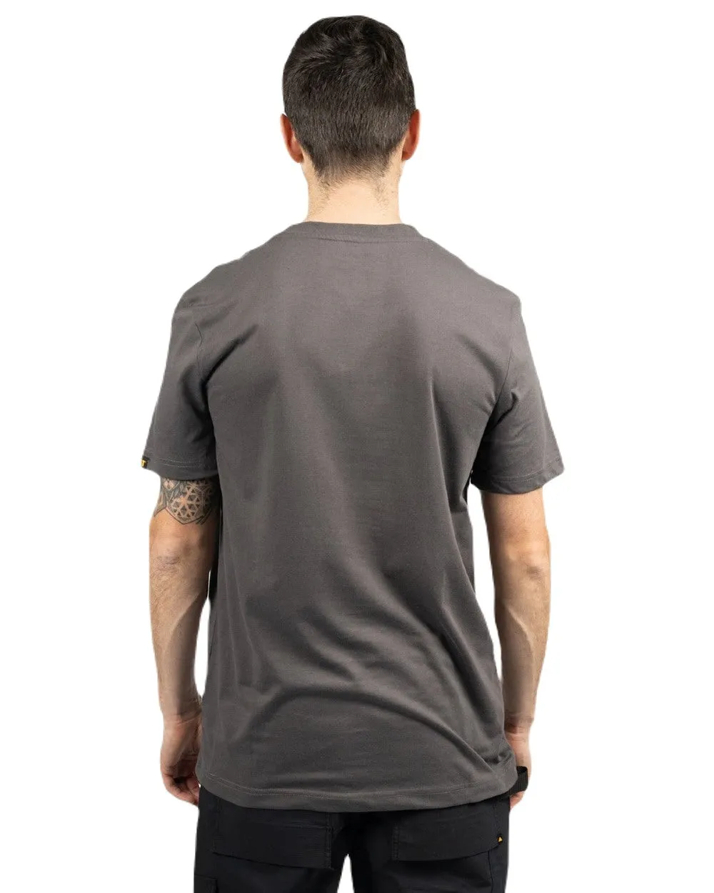 Caterpillar Mens Graphic Tee Workwear Button Shirts
