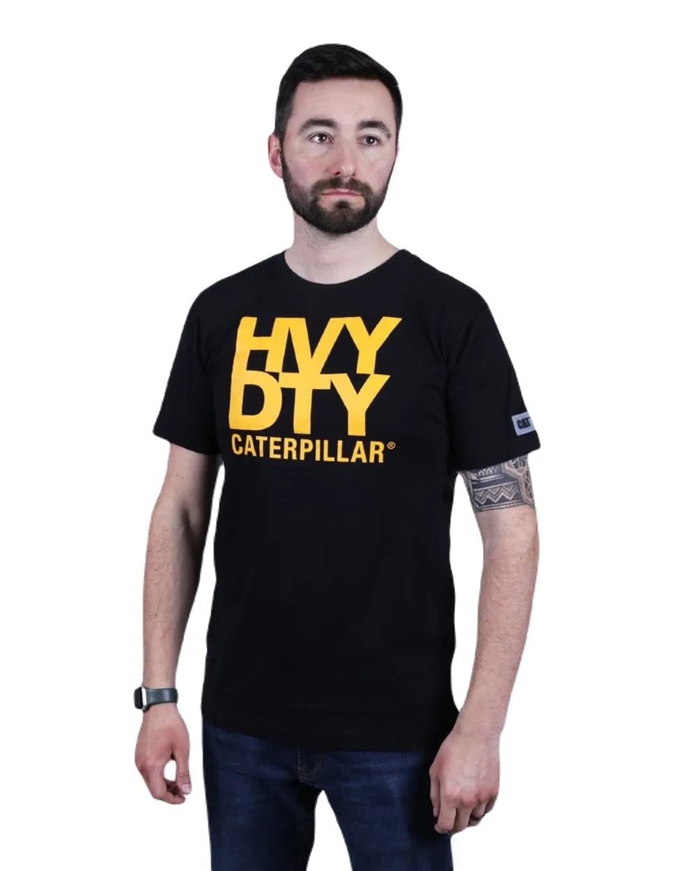 Caterpillar Mens Heavy Duty T-Shirt Classic Fit T-Shirts Men