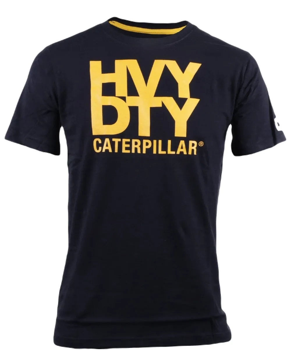 Caterpillar Mens Heavy Duty T-Shirt Cotton Crew Neck Tees Men