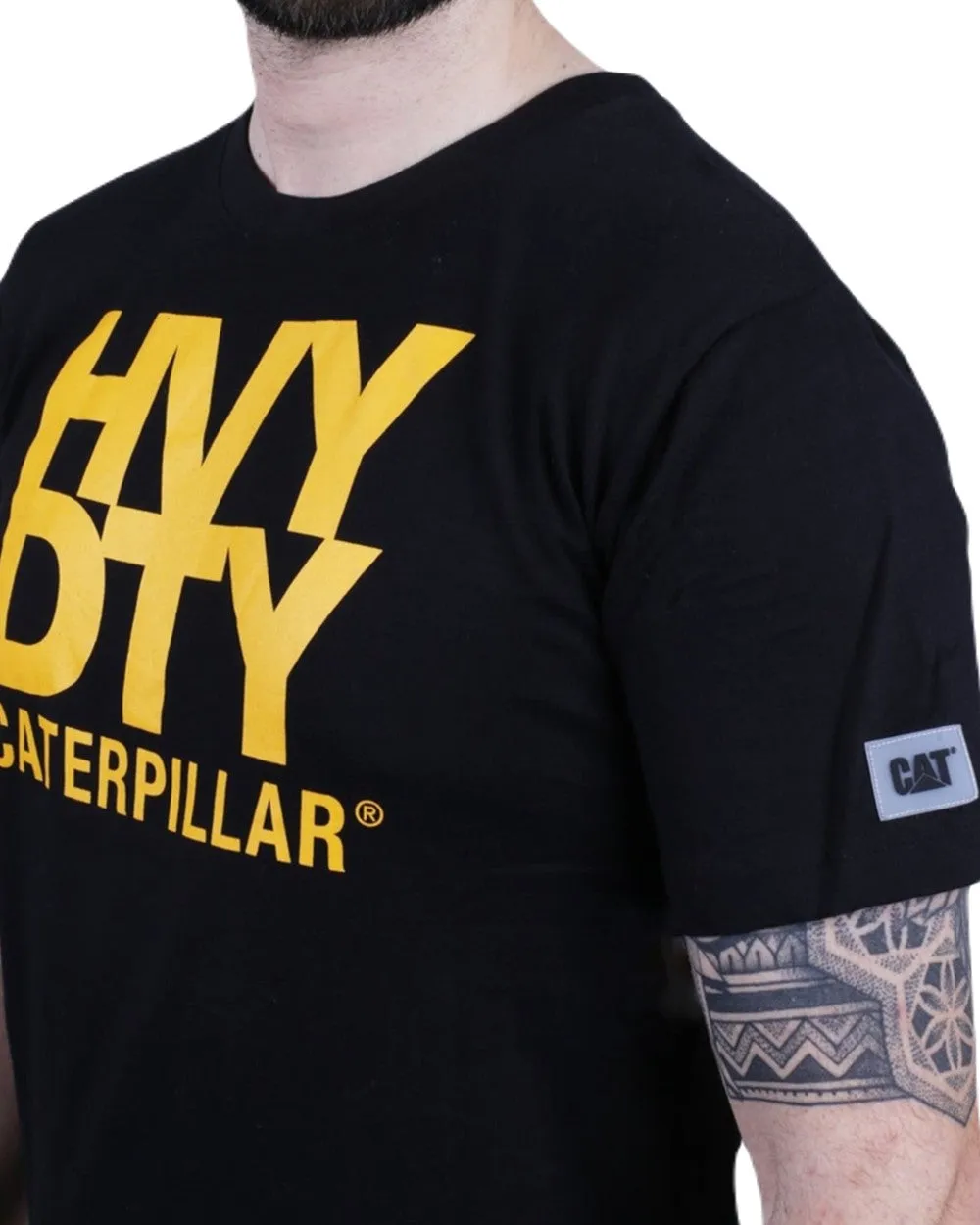 Caterpillar Mens Heavy Duty T-Shirt Classic Fit T-Shirts Men