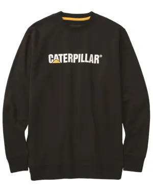 Caterpillar Mens Midweight Crewneck Sweatshirt Cotton Crew Sweatshirts
