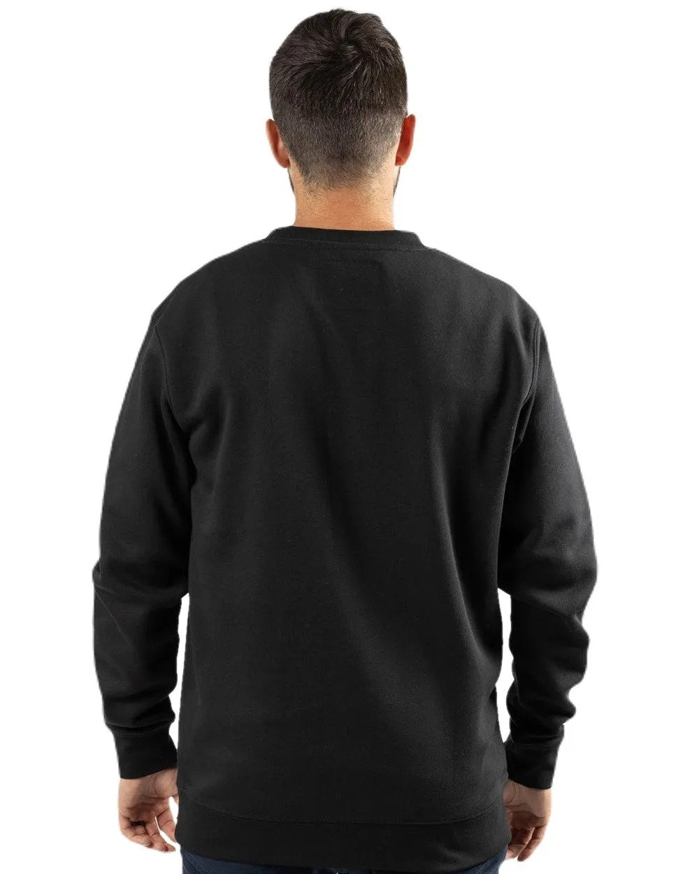 Caterpillar Mens Midweight Crewneck Sweatshirt Warm Sweatshirts for Men