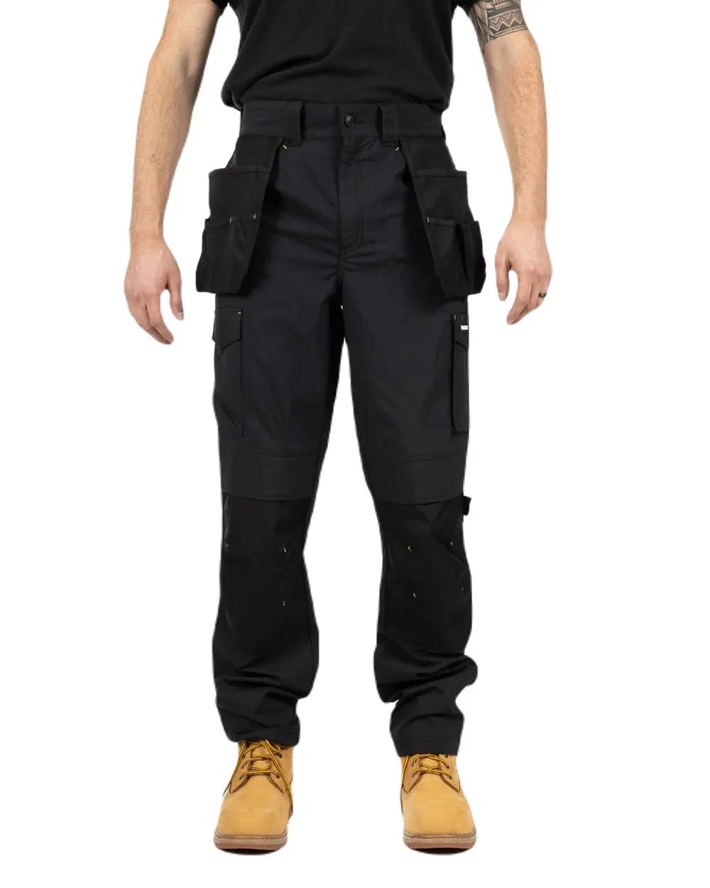 Caterpillar Mens Nexus Holster Stretch Pocket Trousers Caterpillar Work Shirts