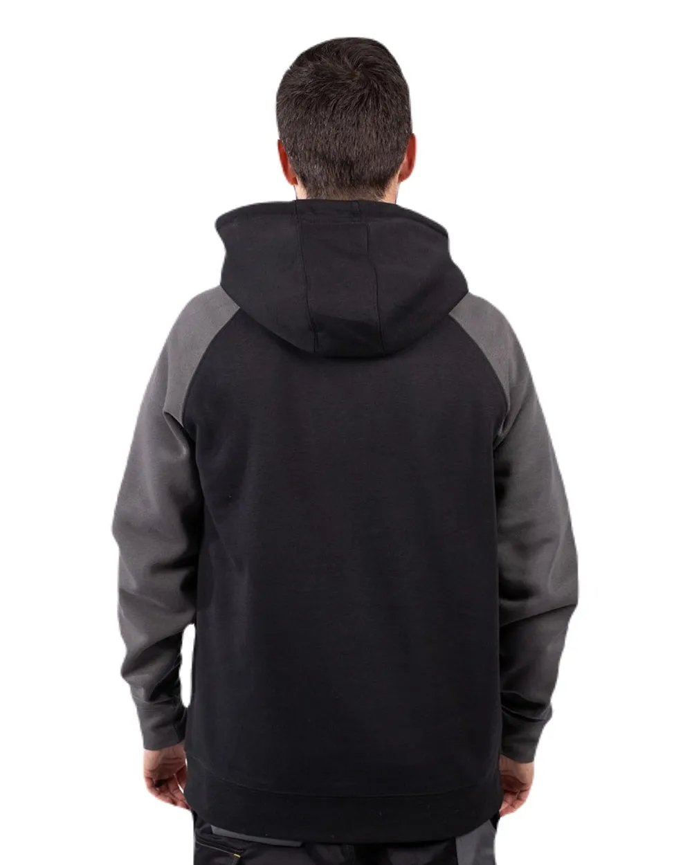 Caterpillar Mens Raglan Hooded Sweatshirt Warm Sweatshirts for Men