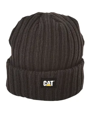 Caterpillar Rib Watch Beanie Industrial Work Caps