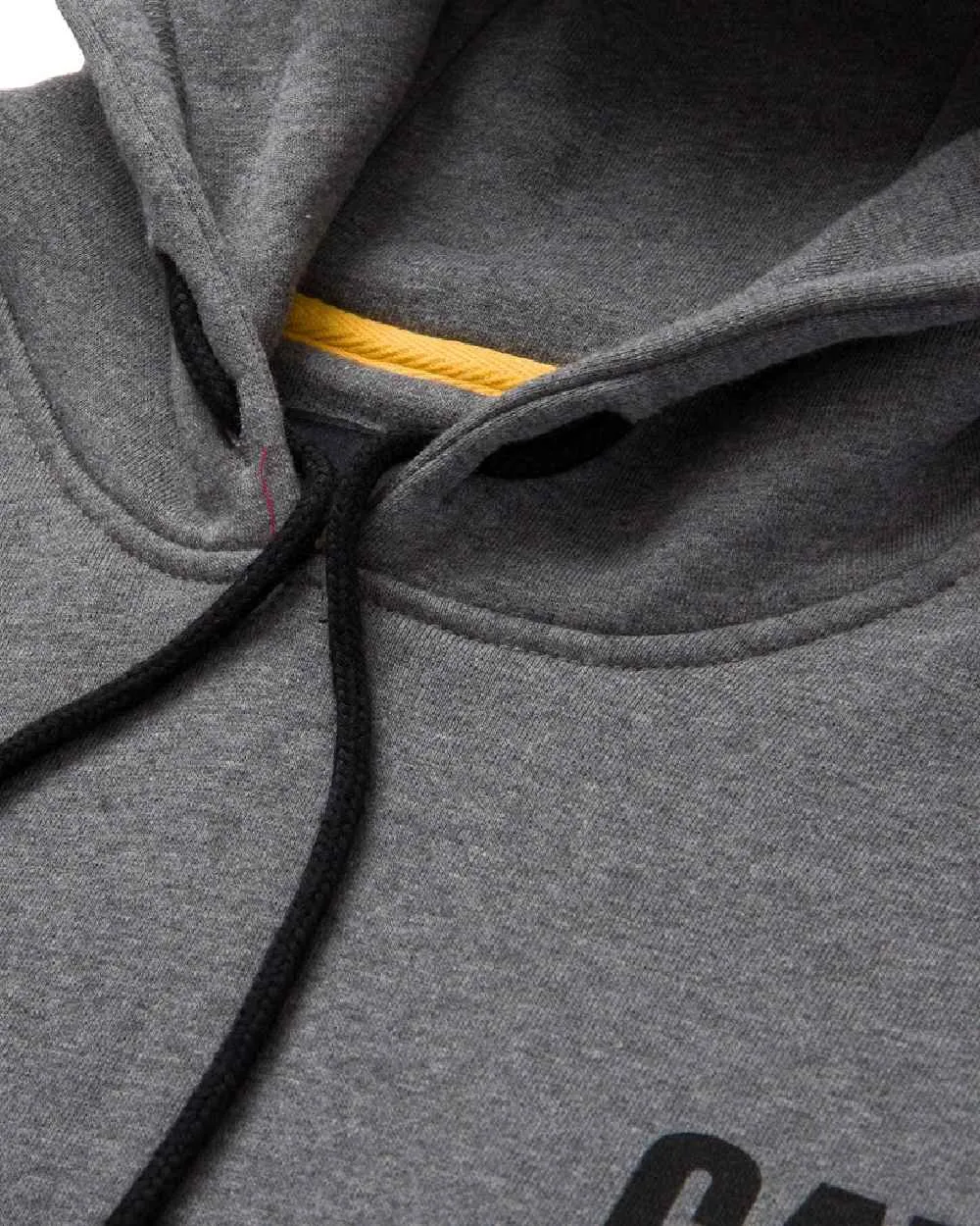 Caterpillar Trademark Banner Hooded Sweatshirt Warm Sweatshirts for Men