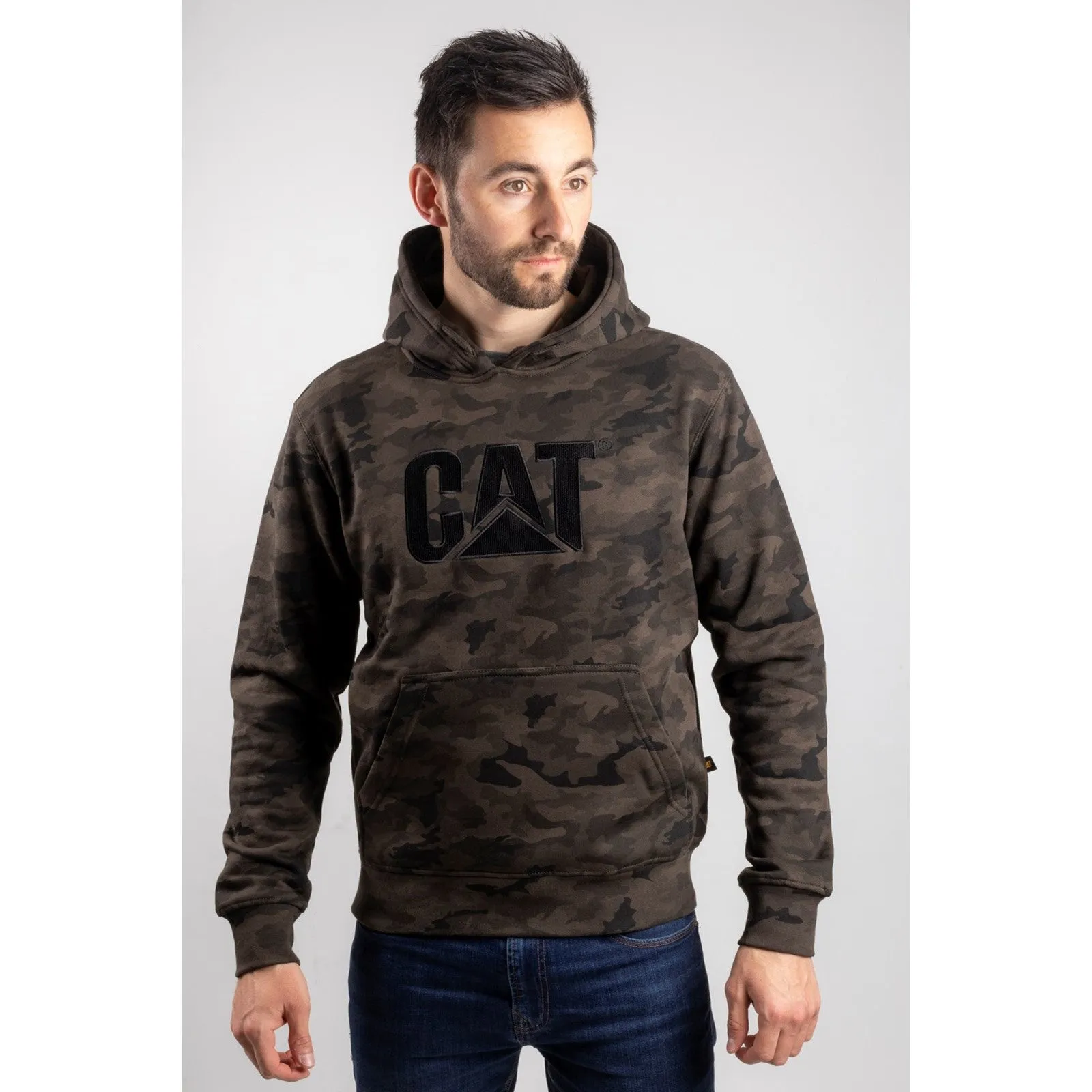 Caterpillar Trademark Hooded Sweatshirt Hooded Sweatshirts Men