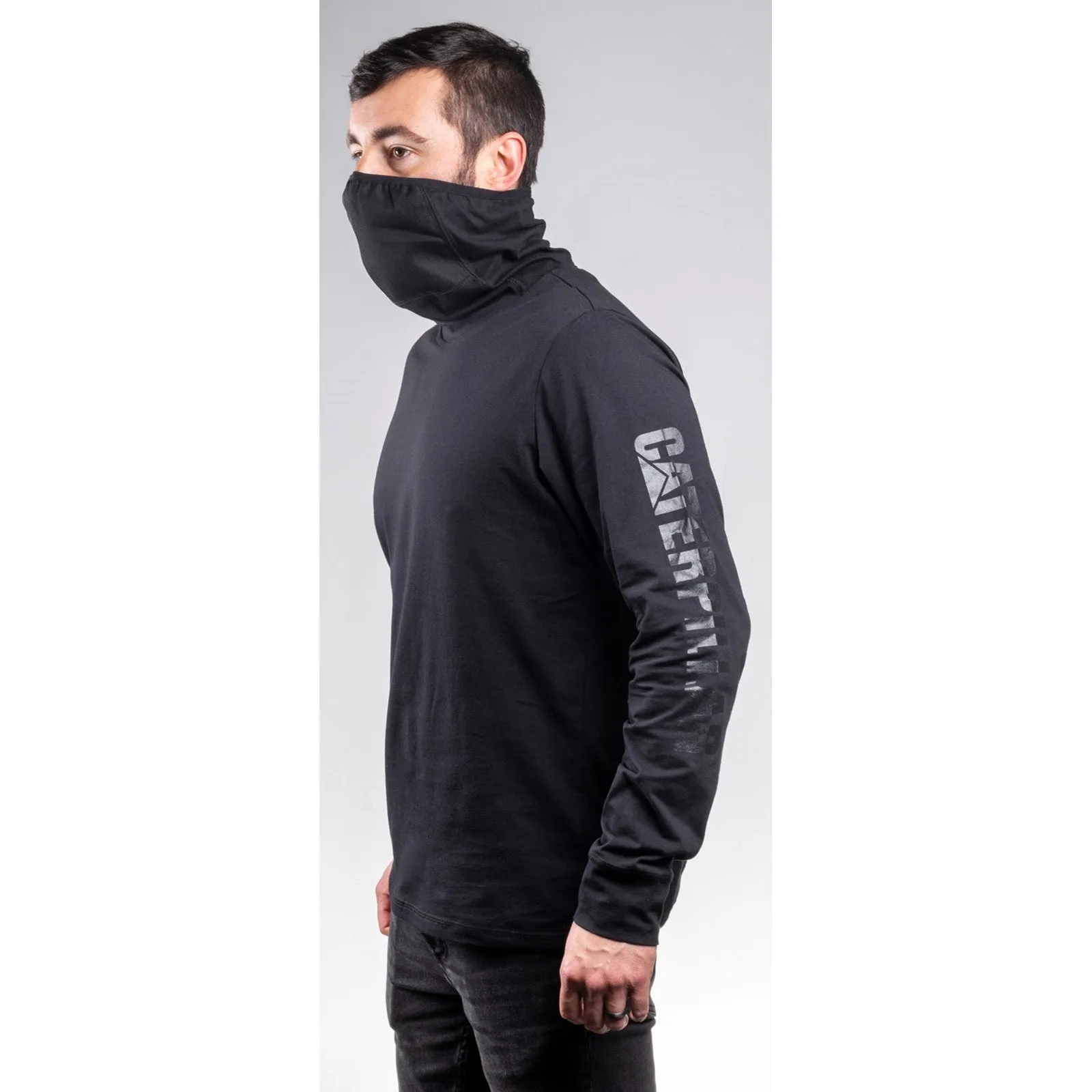Caterpillar Viraloff Long Sleeve Gaiter Tee Warm Sweatshirts for Men