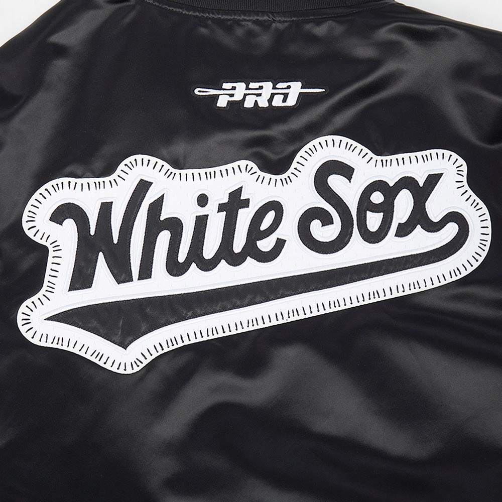CHAMARRA DE SATN MLB CHICAGO WHITE SOX DIY PICK STITCH