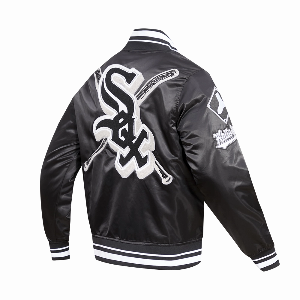 CHAMARRA DE SATN MLB CHICAGO WHITE SOX MASH UP