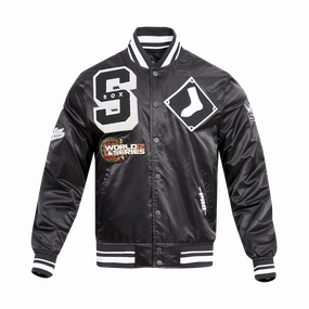 CHAMARRA DE SATN MLB CHICAGO WHITE SOX MASH UP