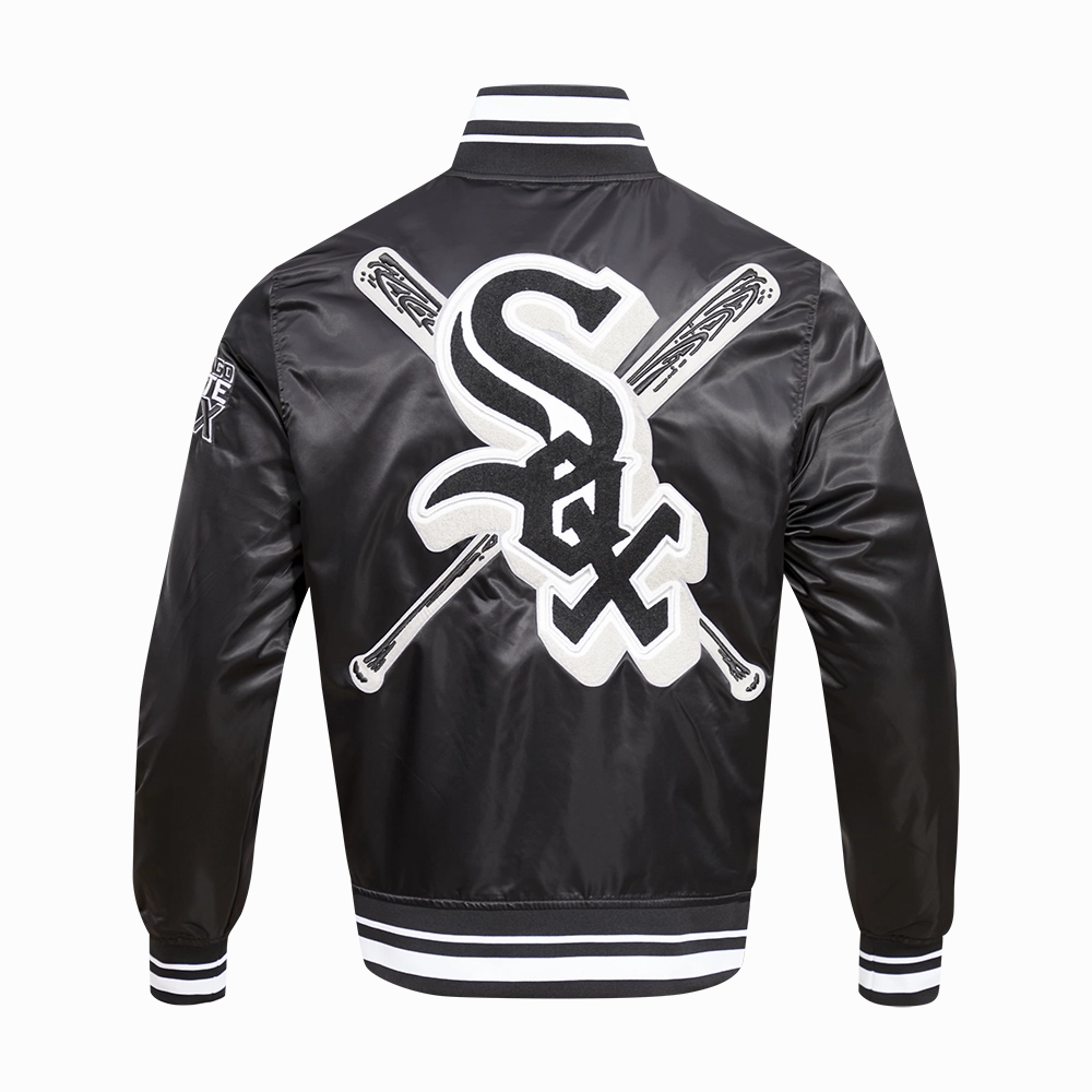 CHAMARRA DE SATN MLB CHICAGO WHITE SOX MASH UP