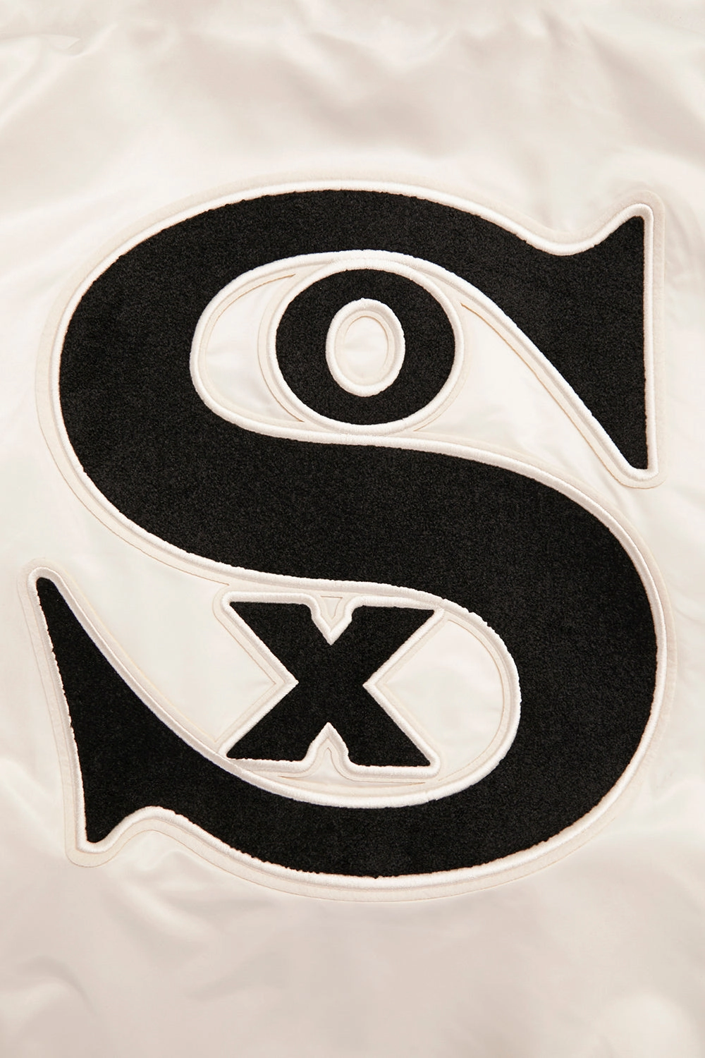 CHAMARRA DE SATN MLB CHICAGO WHITE SOX RETRO CLASSICS