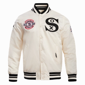 CHAMARRA DE SATN MLB CHICAGO WHITE SOX RETRO CLASSICS