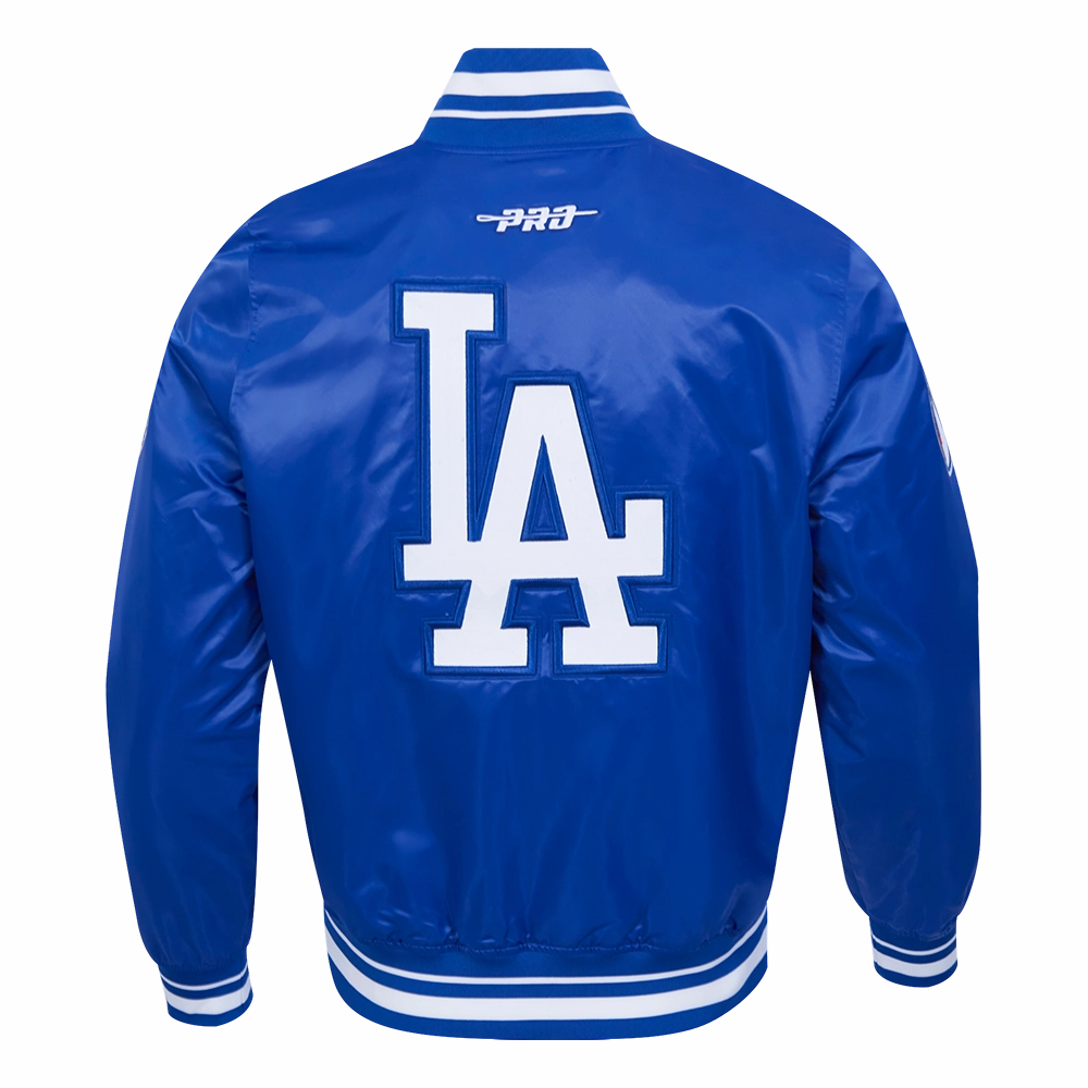 CHAMARRA DE SATN MLB LOS ANGELES DODGERS CITY RANSOM
