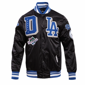 CHAMARRA DE SATN MLB LOS ANGELES DODGERS MASH UP