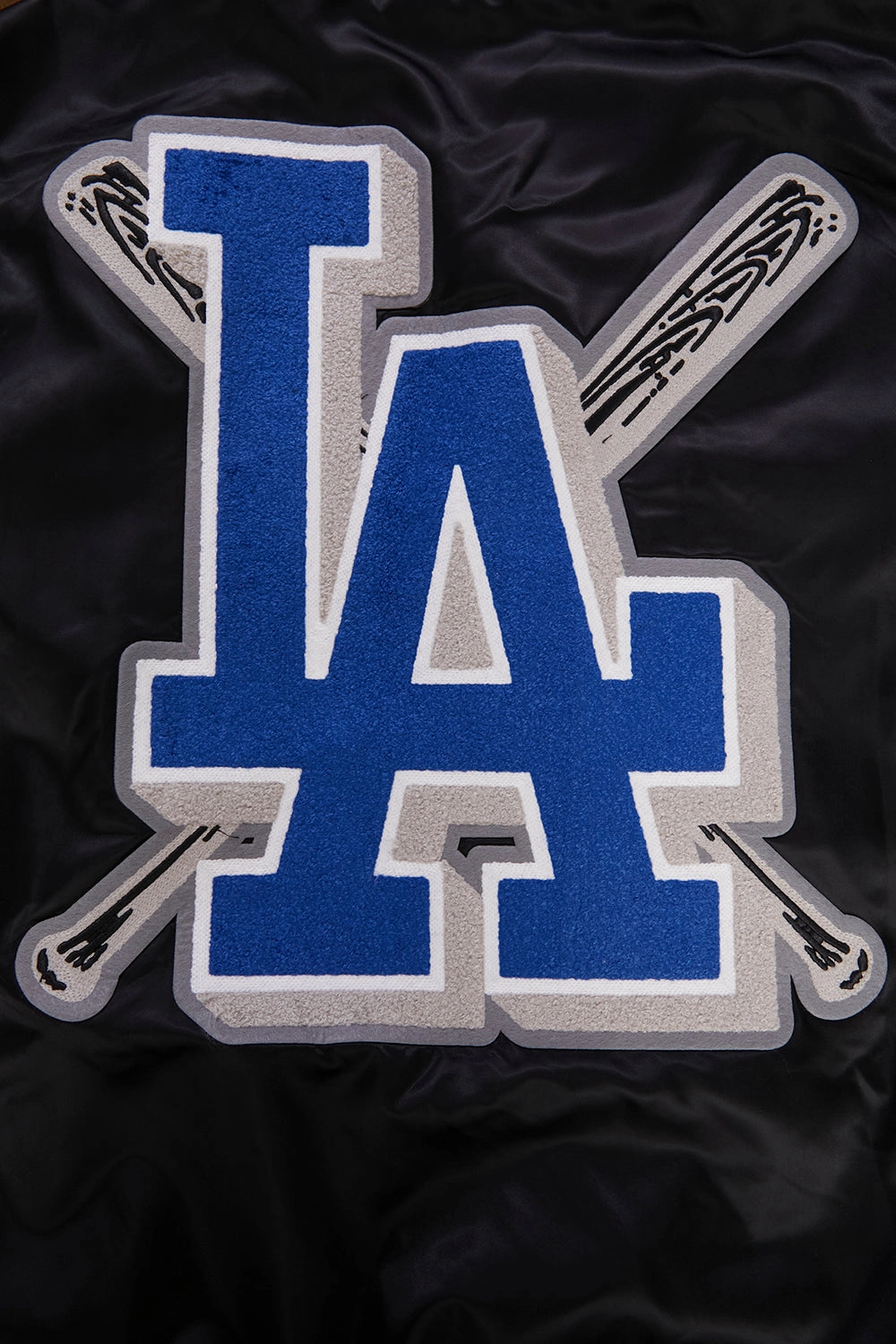 CHAMARRA DE SATN MLB LOS ANGELES DODGERS MASH UP