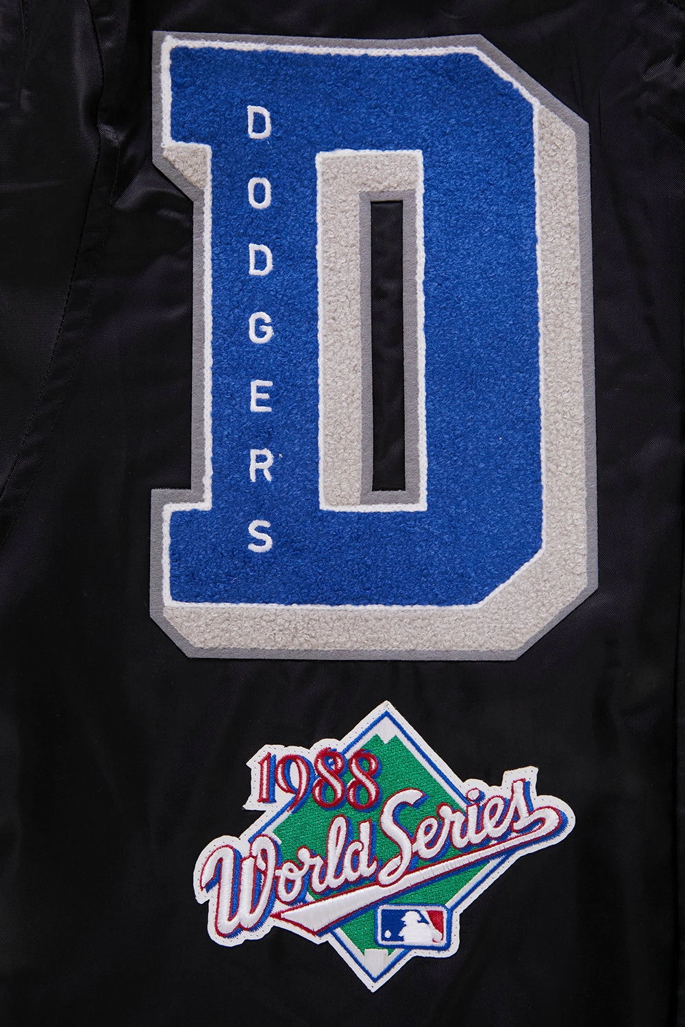 CHAMARRA DE SATN MLB LOS ANGELES DODGERS MASH UP