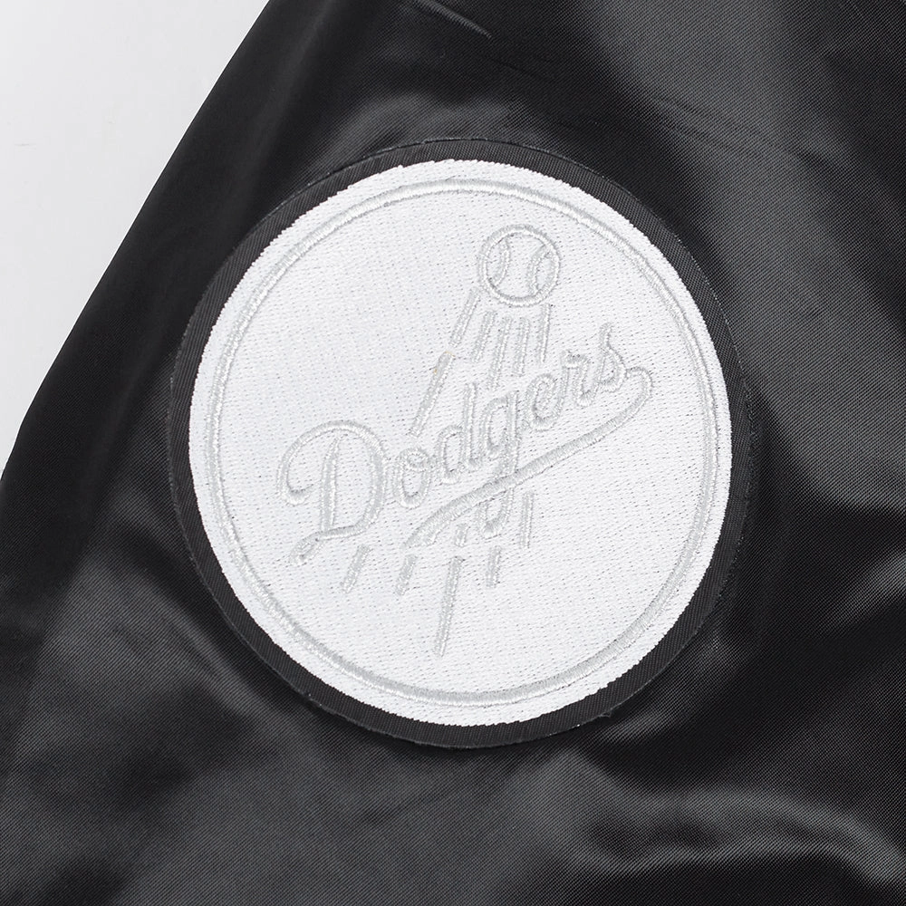 CHAMARRA DE SATN MLB LOS ANGELES DODGERS PEARLS PARA MUJER