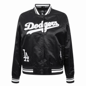 CHAMARRA DE SATN MLB LOS ANGELES DODGERS PEARLS PARA MUJER