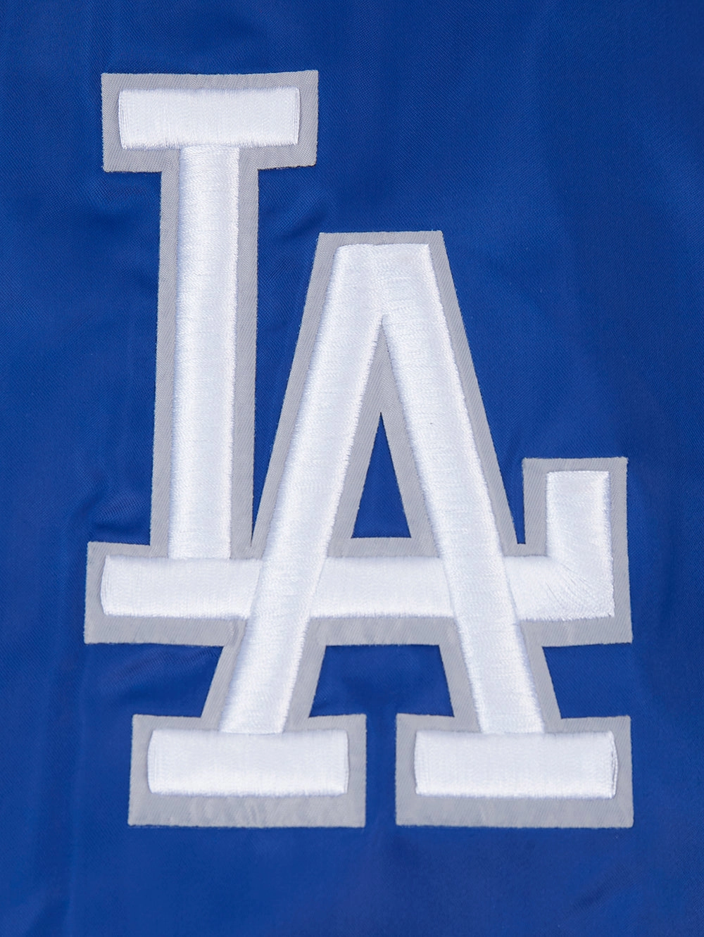CHAMARRA DE SATN MLB LOS ANGELES DODGERS SCRIPT TAIL