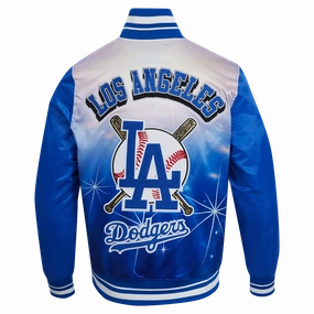 CHAMARRA DE SATN MLB LOS ANGELES DODGERS SUBLIMATED SATIN JACKET