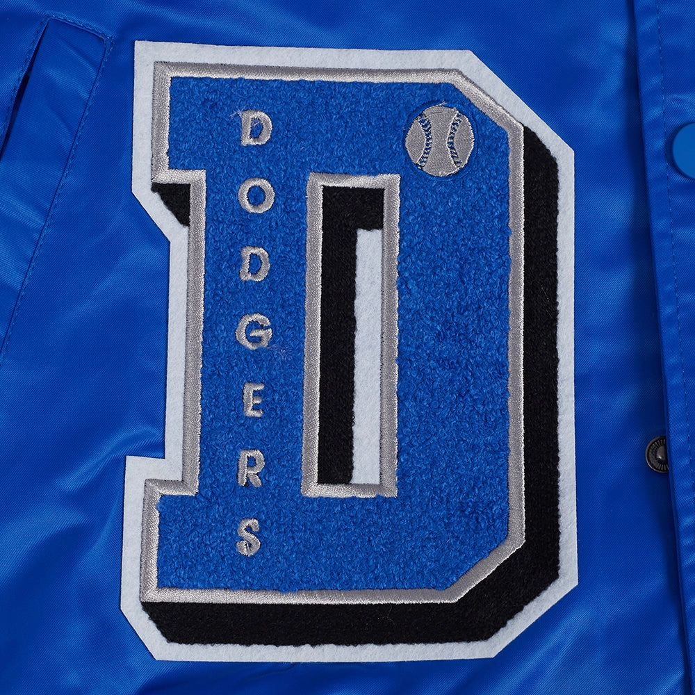 CHAMARRA DE SATN MLB LOS ANGELES DODGERS SUBLIMATED SATIN JACKET