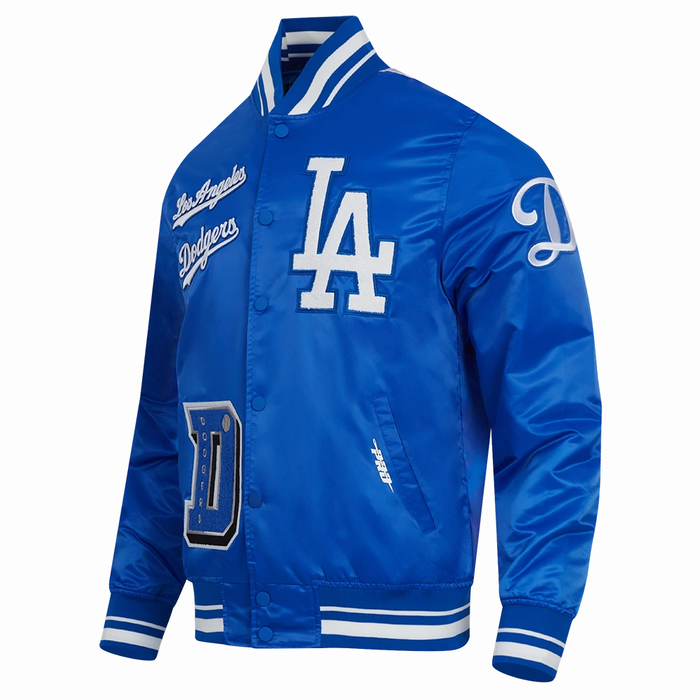 CHAMARRA DE SATN MLB LOS ANGELES DODGERS SUBLIMATED SATIN JACKET