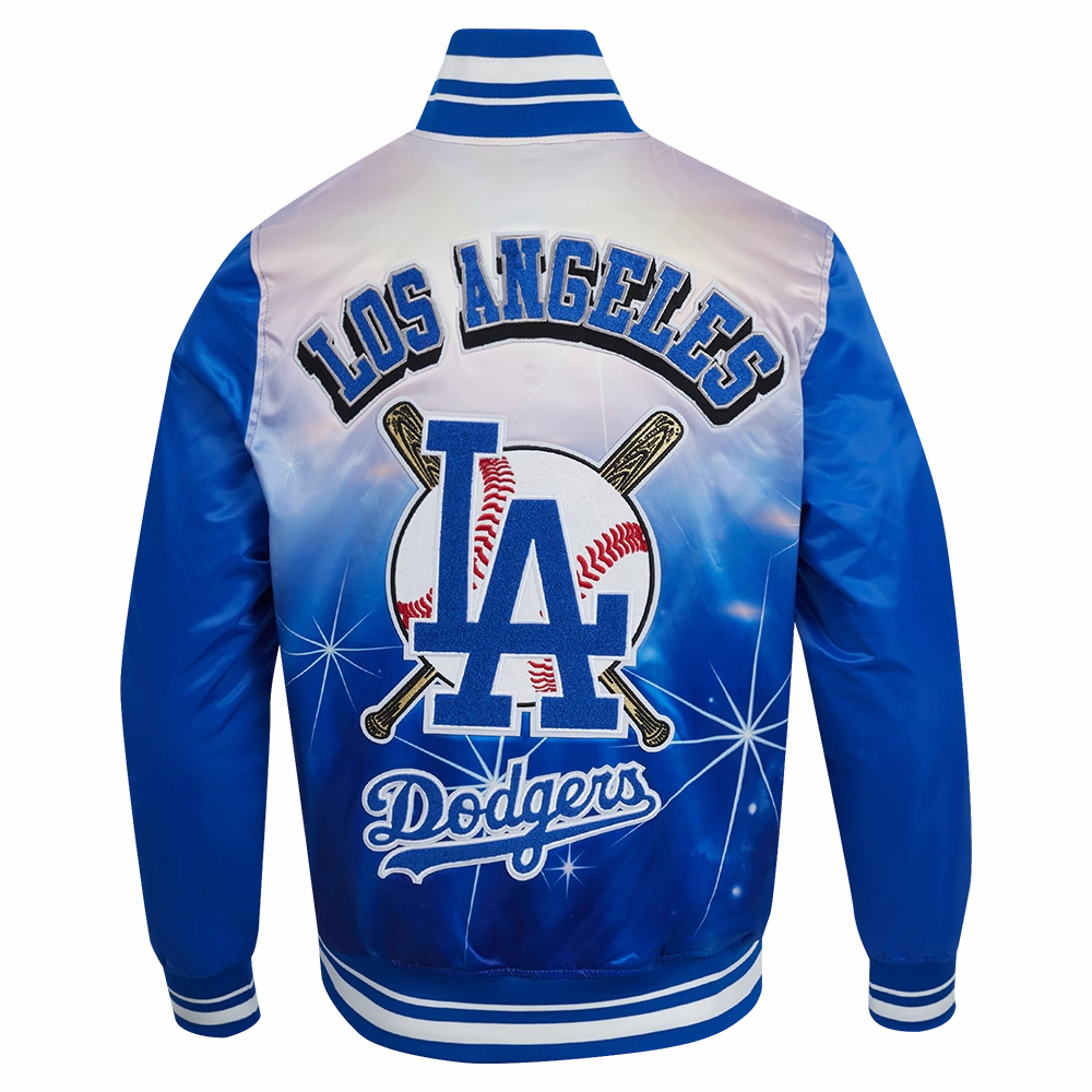 CHAMARRA DE SATN MLB LOS ANGELES DODGERS SUBLIMATED SATIN JACKET