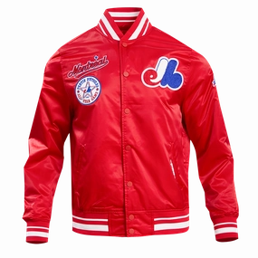 CHAMARRA DE SATN MLB MONTREAL EXPOS RETRO CLASSICS