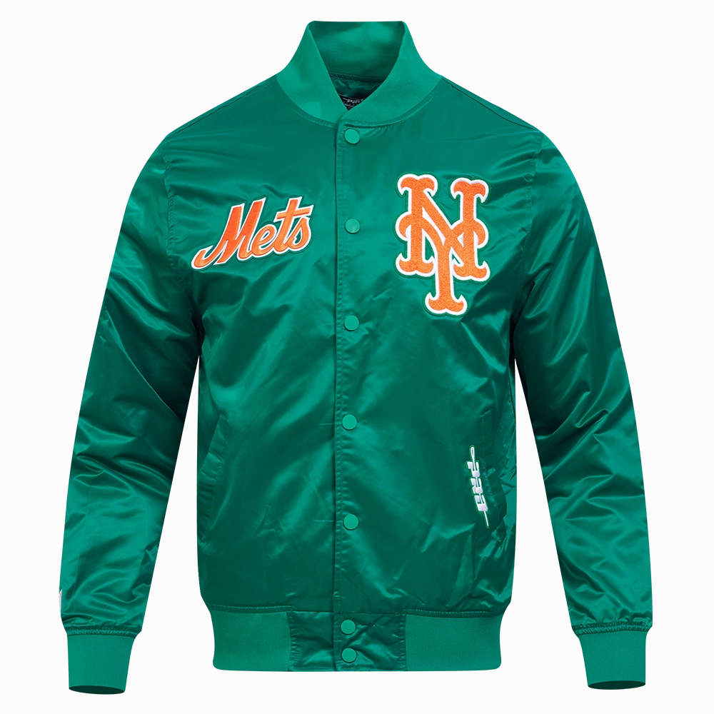 CHAMARRA DE SATN MLB NEW YORK METS SOUVENIR