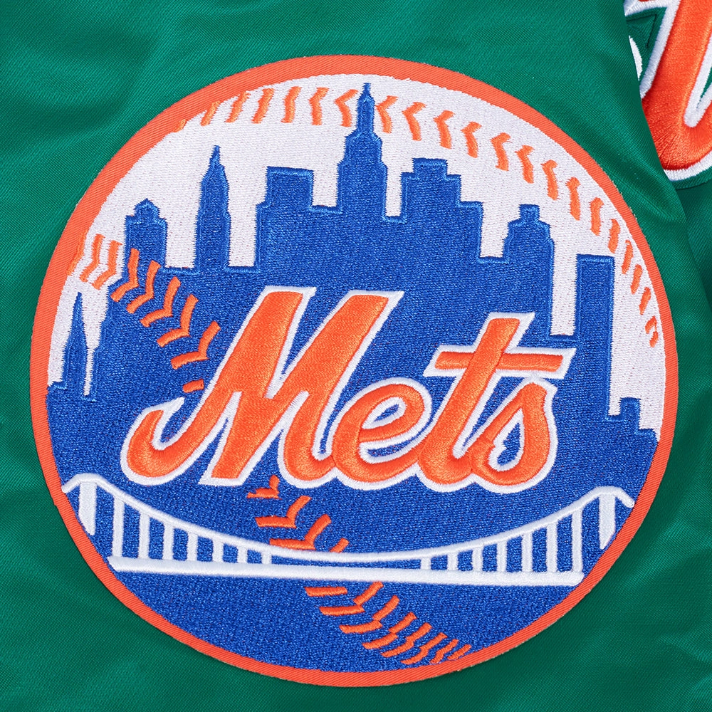 CHAMARRA DE SATN MLB NEW YORK METS SOUVENIR