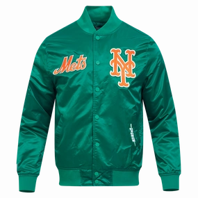 CHAMARRA DE SATN MLB NEW YORK METS SOUVENIR
