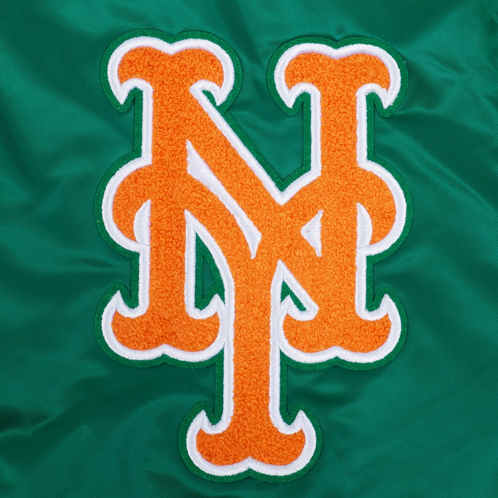 CHAMARRA DE SATN MLB NEW YORK METS SOUVENIR