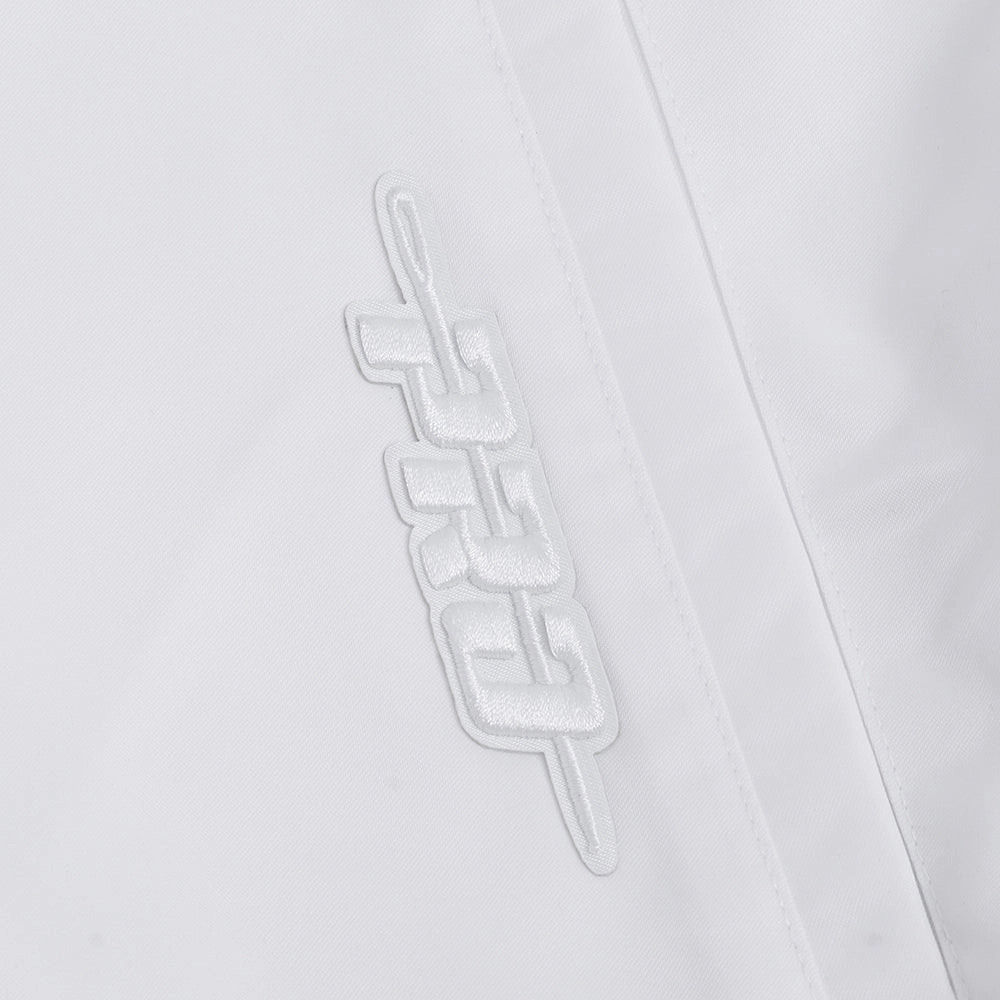 CHAMARRA DE SATN MLB NEW YORK METS WHITE OUT