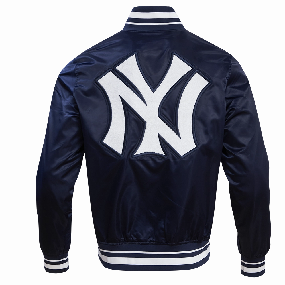 CHAMARRA DE SATN MLB NEW YORK YANKEES RETRO CLASSICS