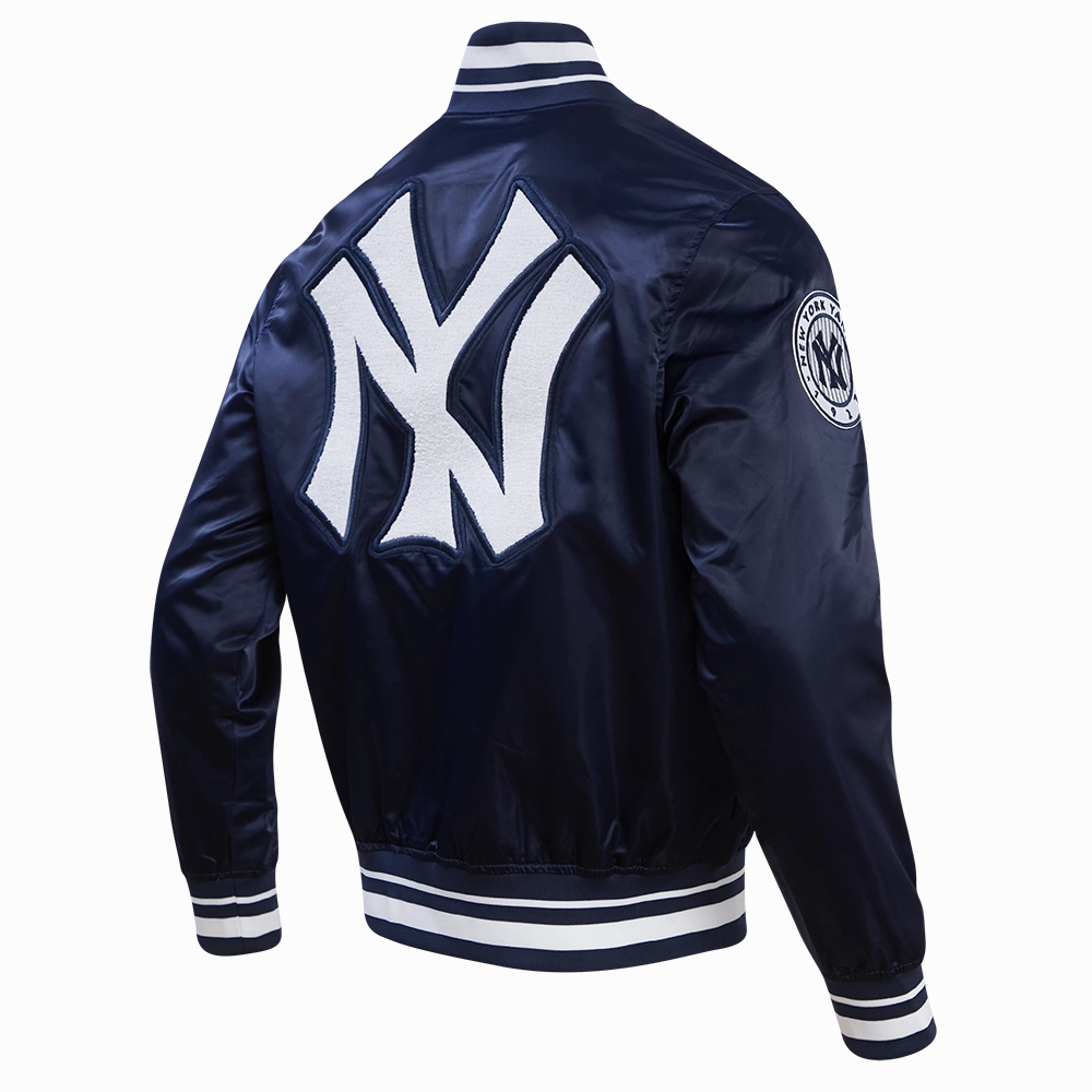CHAMARRA DE SATN MLB NEW YORK YANKEES RETRO CLASSICS